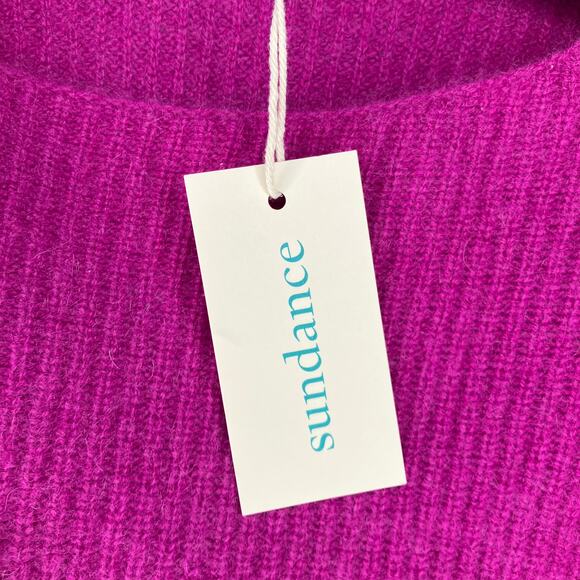 NWT SUNDANCE Jovie Cashmere Sweater Orchid Purple XL - Picture 5 of 6